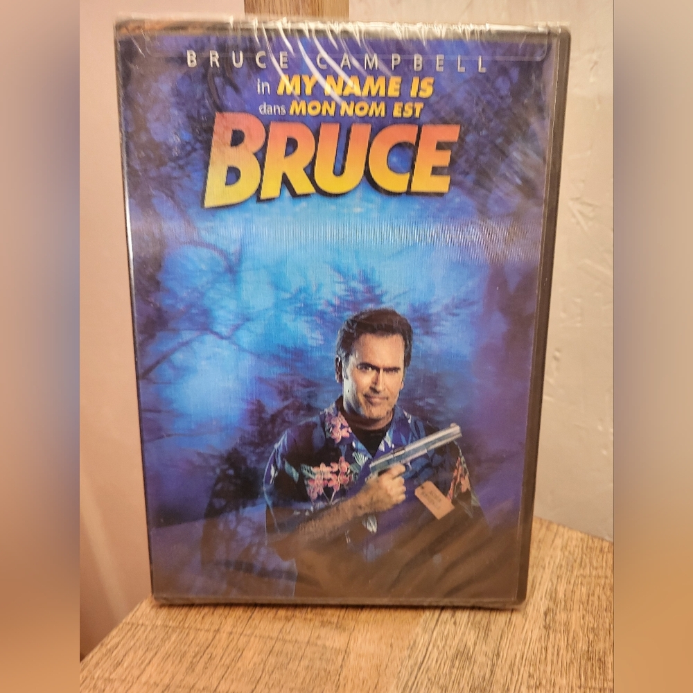 🌟3 for 30🌟My Name Is Bruce SEALED (DVD, 2009, Canadian) HOLOGRAPHIC COVER